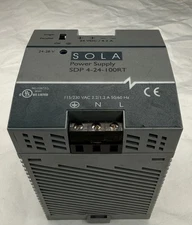 Emerson Sola AC DC Power Supply SDP 4-24-100RT Used Fully Tested