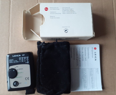 Original LEICA CF 18541 Blitzgerät für Minilux - NEUWERTIG OVP Flash
