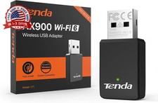 WiFi Adapter for Desktop PC, AX900 USB WiFi Adapter with Dual Band 600Mbps 5GHz/