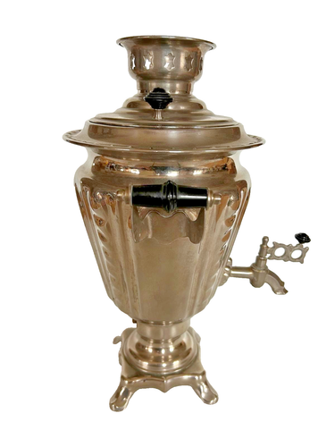 Samowar russischer Samovar Wasserkocher USSR 1982 funktionsfähig - Bild 8 von 14