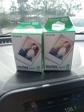 Fujifilm instax mini Instant Film - 2 Packs of 20 Sheets 40 Total