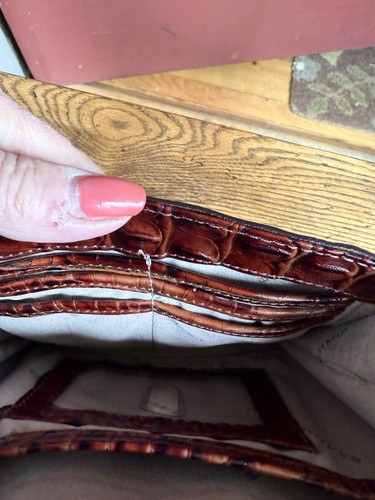 Brahmin Crossbody Pecan Melbourne Bag - Picture 8 of 10