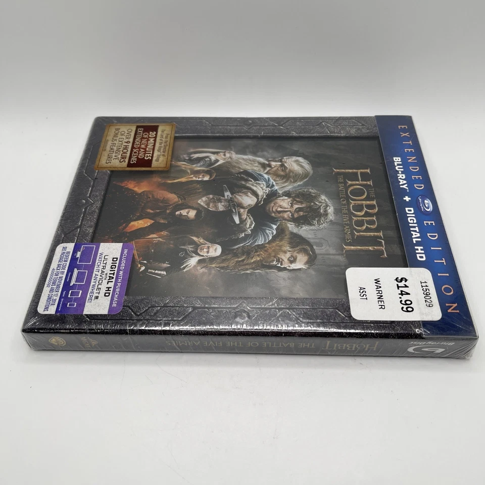 The Hobbit: the Battle of the Five Armies (Extended Edition) (Blu-ray, 2014) - Image 4 of 4