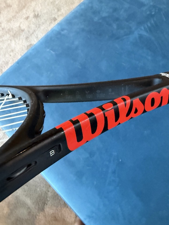 Wilson Racket Grip Wilson Pro Staff 97 V11 Tennis Racket. Grip Size 4 1/2β. Good Used ...
