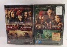 Pirates of the Caribbean: Dead Man's Chest /At World's End 2 DVD Bundle USA 5988