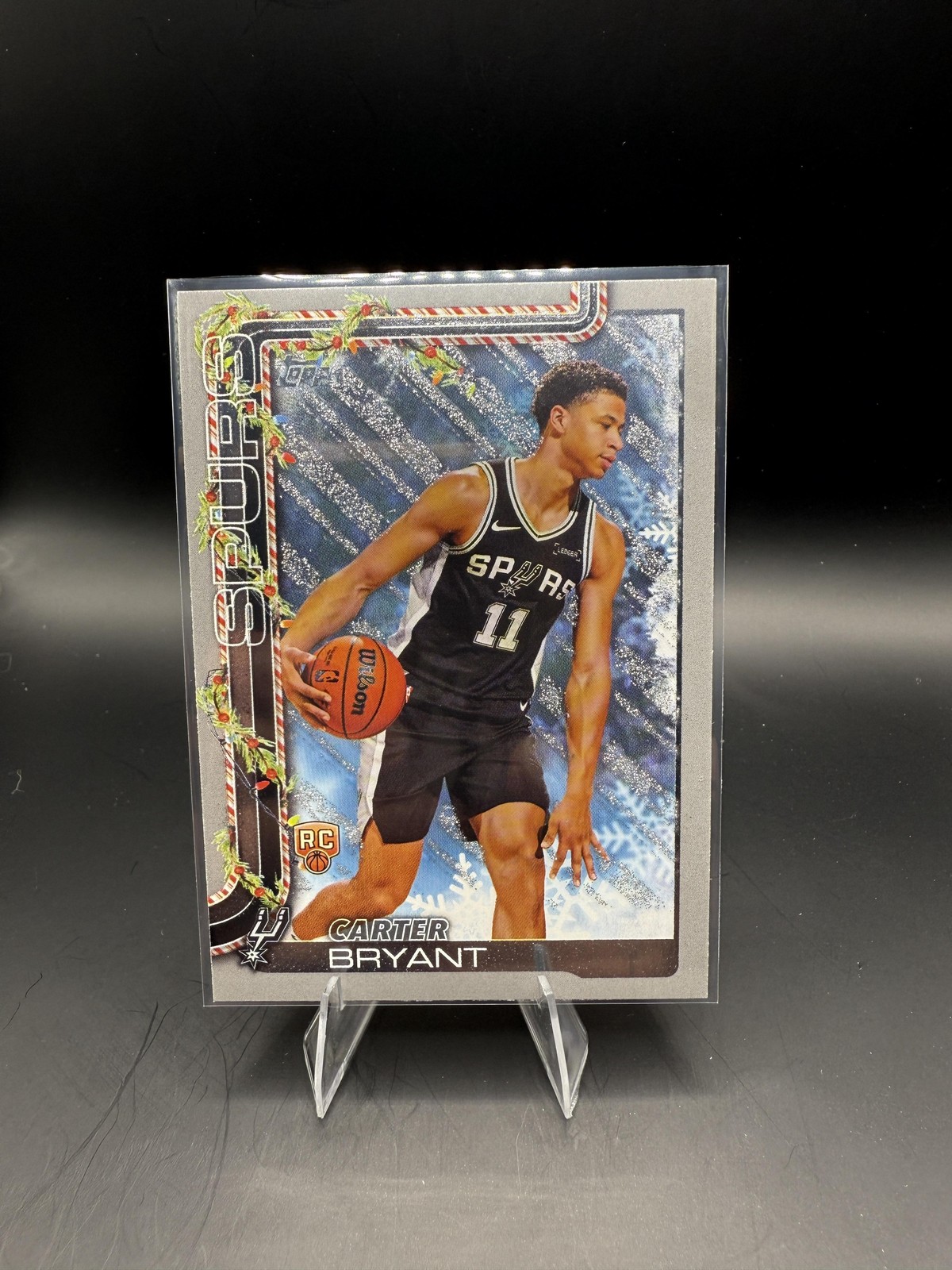 2025-26 Topps Holiday #H174 Carter Bryant Glitter Holiday