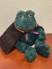 Russ Berrie Count Dracula Frog 1980 s Plush Doll Vintage Rare