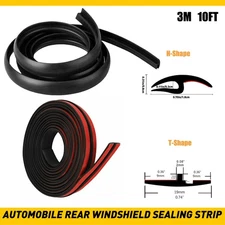 Door 3M/10FT Car Trim Edge Guard Weatherstrip Seal Molding Strip Superior Rubber