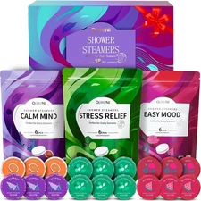 Shower Steamers Aromatherapy-18 Pack Shower With Essential Natural Oils.SPA Gift