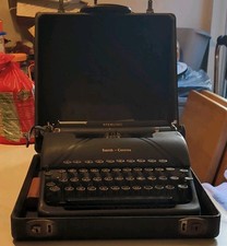 Smith-Corona Sterling Manual Typewriter with Case, Made in USA