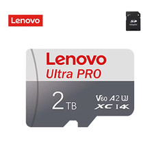 Lenovo Ultra PRO 2TB with Adapter V60 SDXC U1 SD A2 4K Memory Card