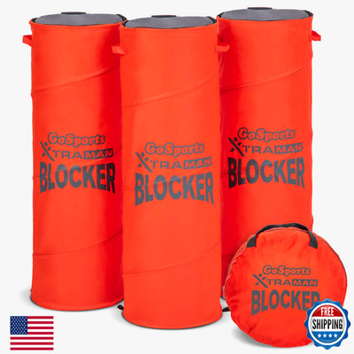 GoSports XTRAMAN Blocker Pop-Up Defenders 3 Pack - Regular Size Multi-Sport Bloc