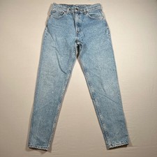 Vintage Levis 550 Relaxed Fit Tapered Jeans Men 30x30 Light Wash Made in USA 90s