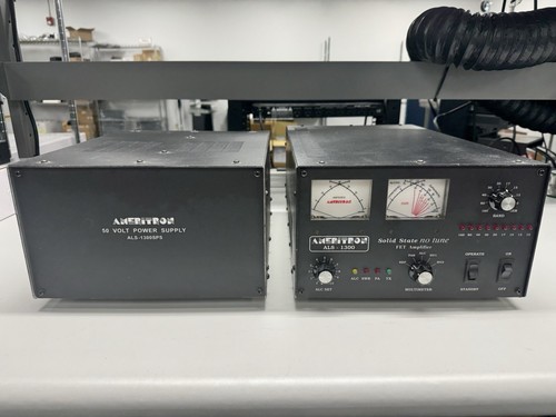 Ameritron ALS-1300 Solid State no tune FET Amplifier And 50V Power Supply
