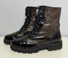 Maripe Budapester Lack Boots Gr 36 Stiefel Stiefelette Schuhe