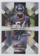 2009 Donruss Threads Rookie Century Proof Silver 157/250 Robert Ayers #185 0b5