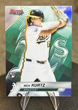 2025 Bowman's Best Nick Kurtz Refractor #42 Athletics
