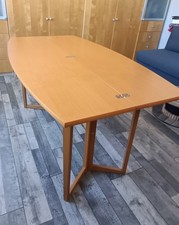 Ikea Folding Half Moon Gateleg Table in solid wood 