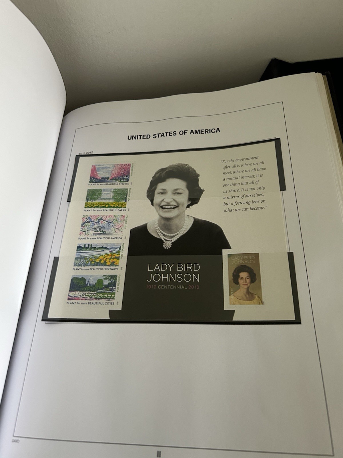 USA Mint Stamps Collection In 2 Davo Albums Face Value $1330