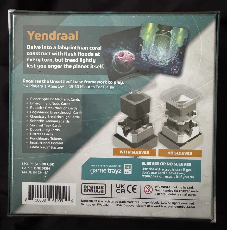 Unsettled Gioco da Tavolo Espansione 004 Yendraal - Immagine 2 di 4