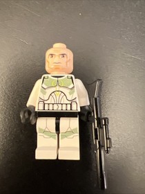 LEGO Clone Trooper Sage Green Horn Company Minifigure Star Wars 7913 SW0298