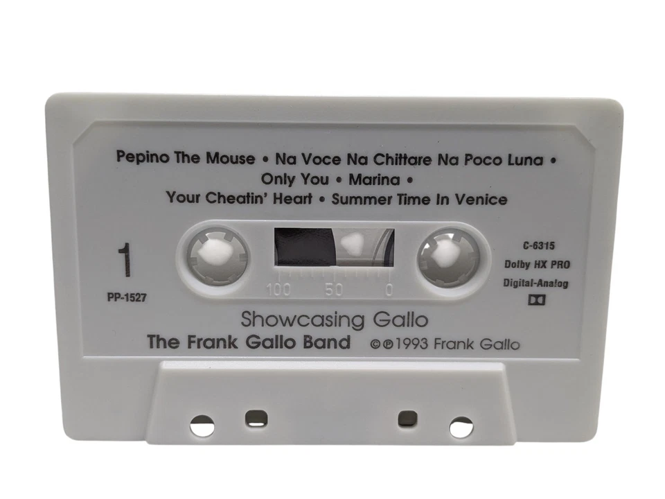 The Frank Gallo Band - Showcasing Gallo (Cassette) 1993 Vintage-RARE Foto 4 de 4