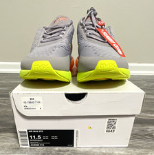 Nike Air Max 270 Men  s Low Top Cool Grey/Volt-Orange AH8050-012