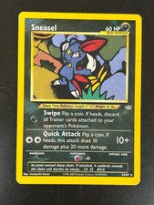 Sneasel #24/64 Unlimited HP Neo Revelation N3 Pokemon on eBay