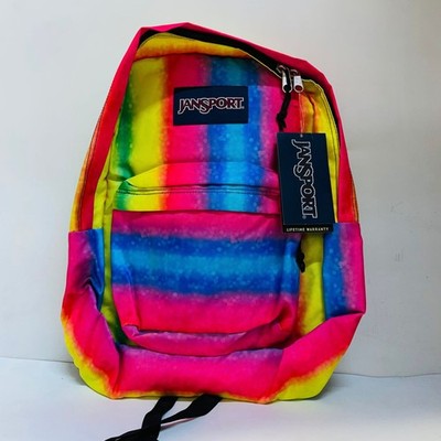 JANSPORT SUPER BREAK RAINBOW SPARKLE JS00T5016F3 COMFORTABLE