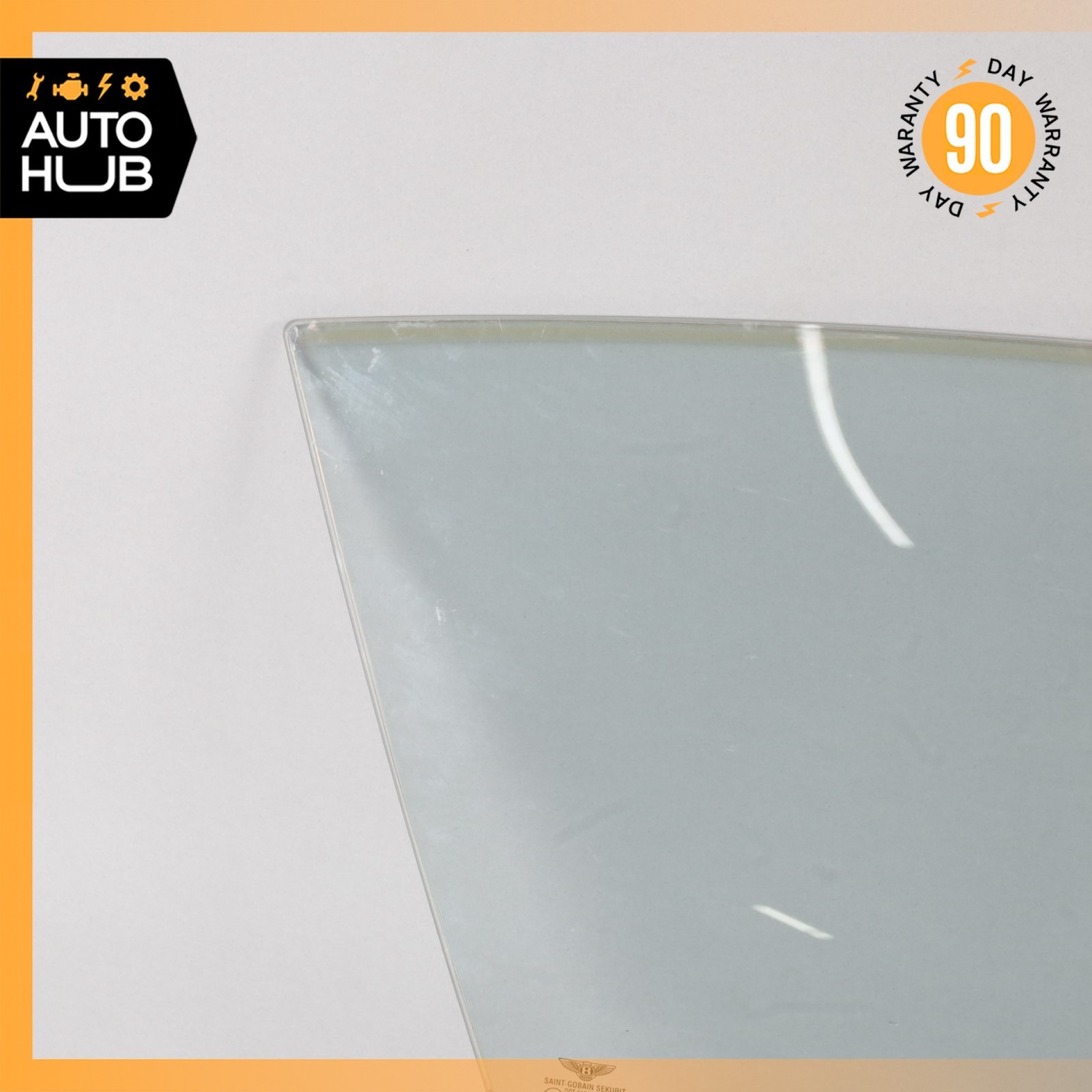 03-10 Bentley Continental GT Coupe Front Right Door Window Glass OEM 31k
