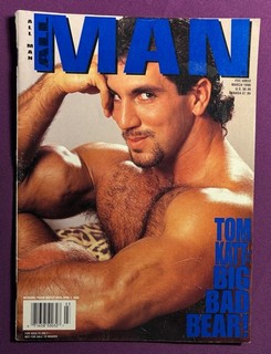 GAY: Vtg Mar. 1996 sexy physique beefcake magazine ALL MAN Tom Katt