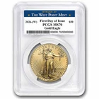 2026-(W) 1 oz American Gold Eagle MS-70 PCGS (FDI, West Point)