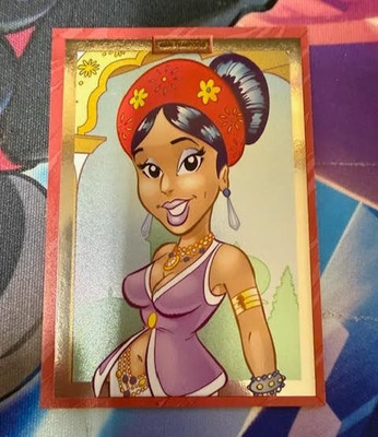 Panini ASTERIX SINE TEMPORE Persona RAHASETE Silver FOIL Card #19