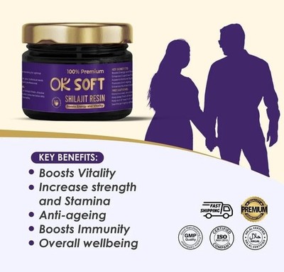 Himalayan Pure 100% Shilajit, Soft Resin, Organic, Extremely Potent,FS pack of2
