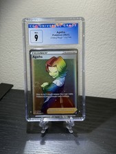 Graded 9 Agatha 210/198 Chilling Reign Full Art Rainbow Trainer on eBay