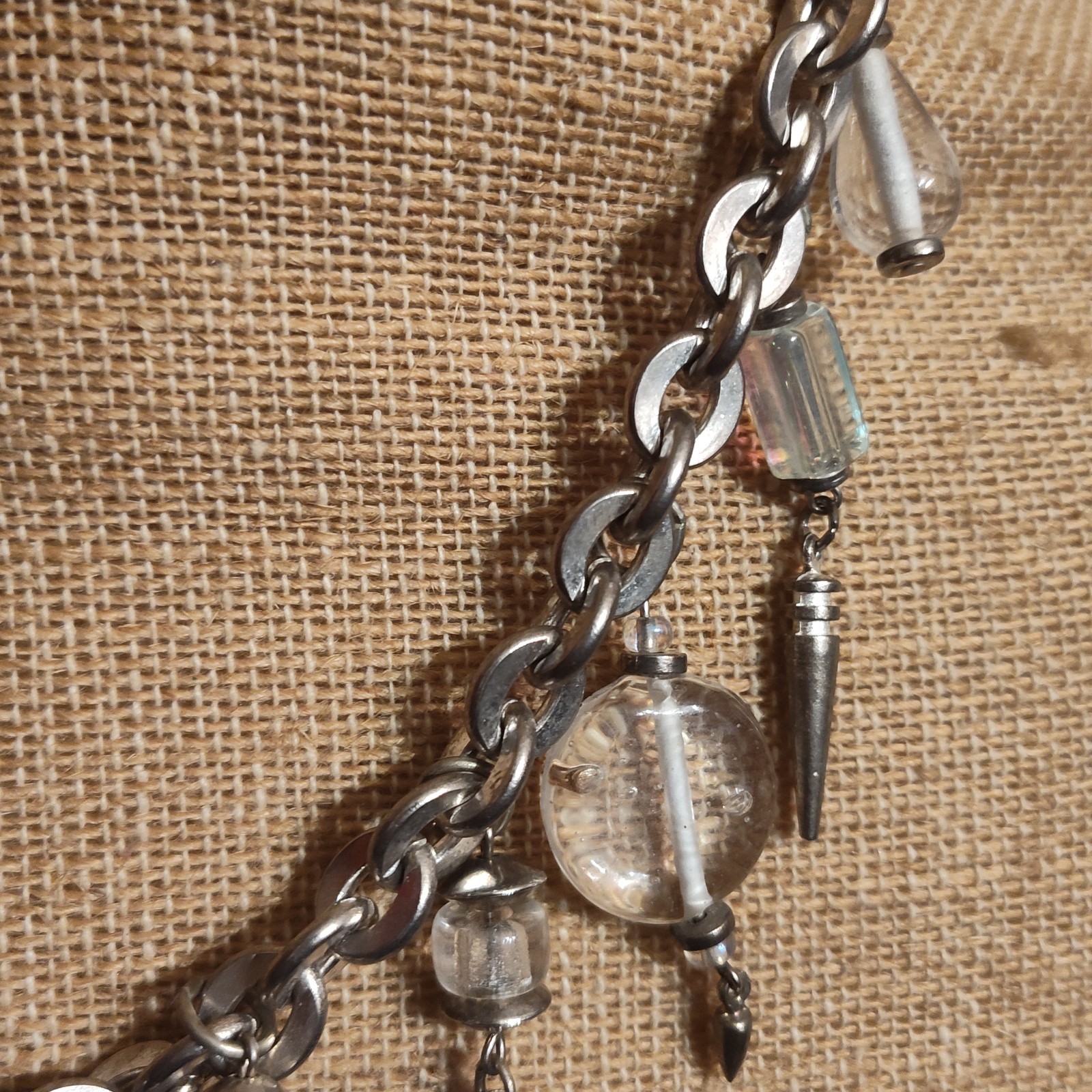 Athena Statement Charm Necklace - image 3