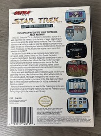 Star Trek 25th Anniversary (Nintendo NES) Complete In Box CIB w/Manual 💥