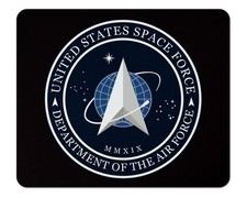 Space Force Logo Mousepad 1/4 Thick