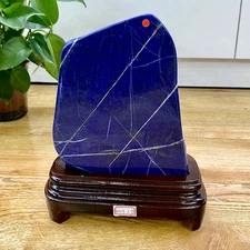 4.29LB Lapis Lazuli Freeform Polished Rough Tumble Healing Crystal Specimen Sto