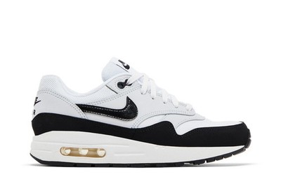 NWOB Nike Air Max 1 GS 'White Black' DZ3307-106 Sz 5Y