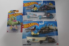 2024/25 Hot Wheels Duck N Roll Scrubba Dub Driver Super Rigs Lot Bathtub