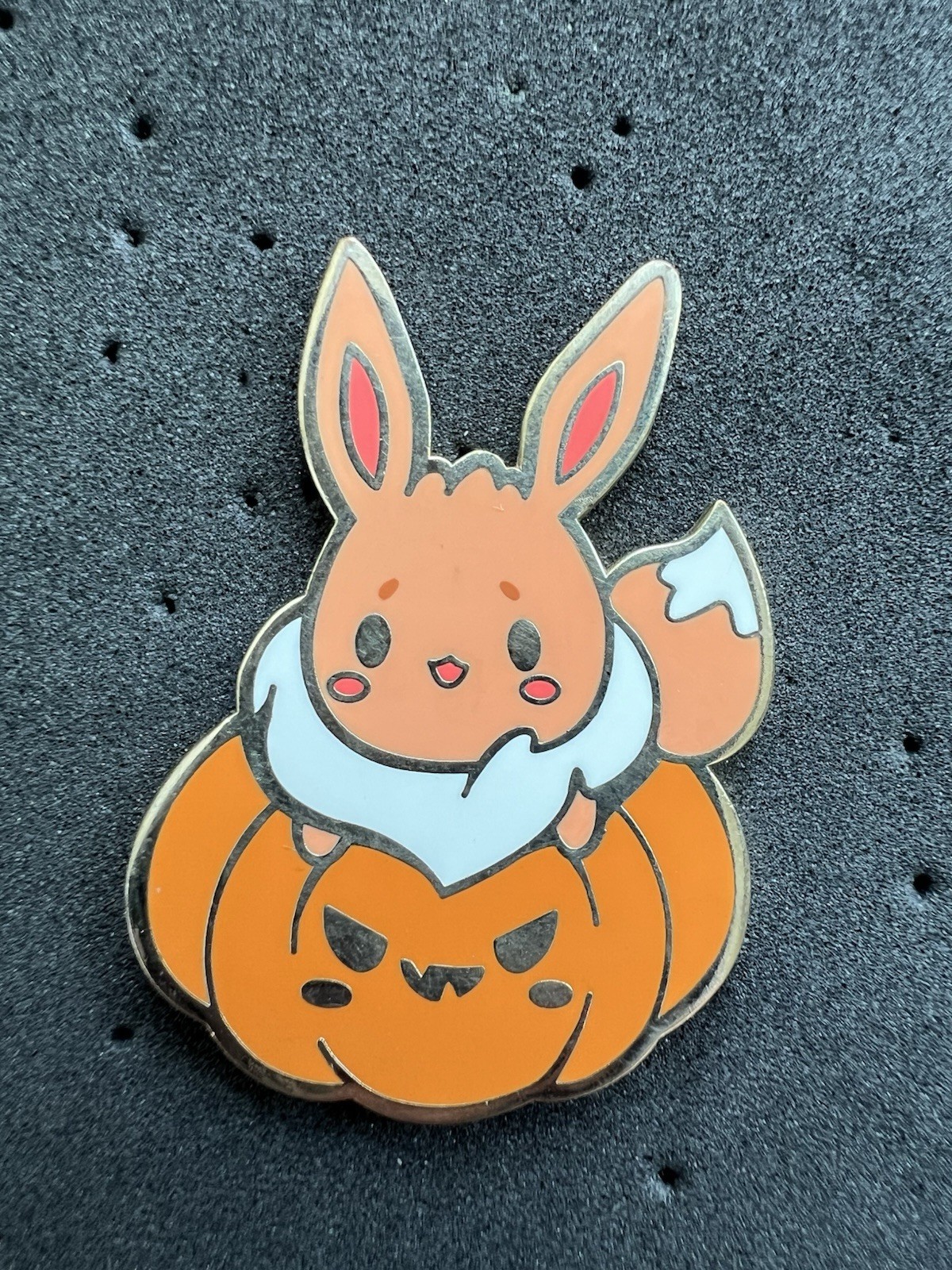 Pokémon FANTASY Pin - Halloween Eevee - Pumpkin Pokemon