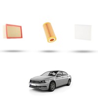 Hoffcar Wartungskit - 3 Filter FüR VW Passat (3G2, 3G5) 2.0 TSI 140KW Ab 2018