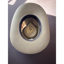 Akubra Snowy River Pure Fur Felt Hat Size 56 Outback Trading Australia