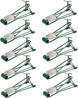 10 Pack Gopher Traps - Reusable Metal Gopher Trap, Easy Set Weather Proof Mole V