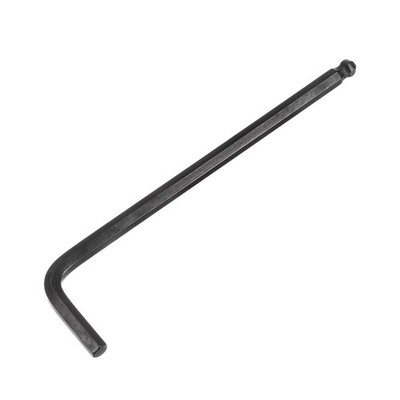 uxcell 6mm Ball End Hex Key Wrench, L Shaped Long Arm CR-V 6mm, Black