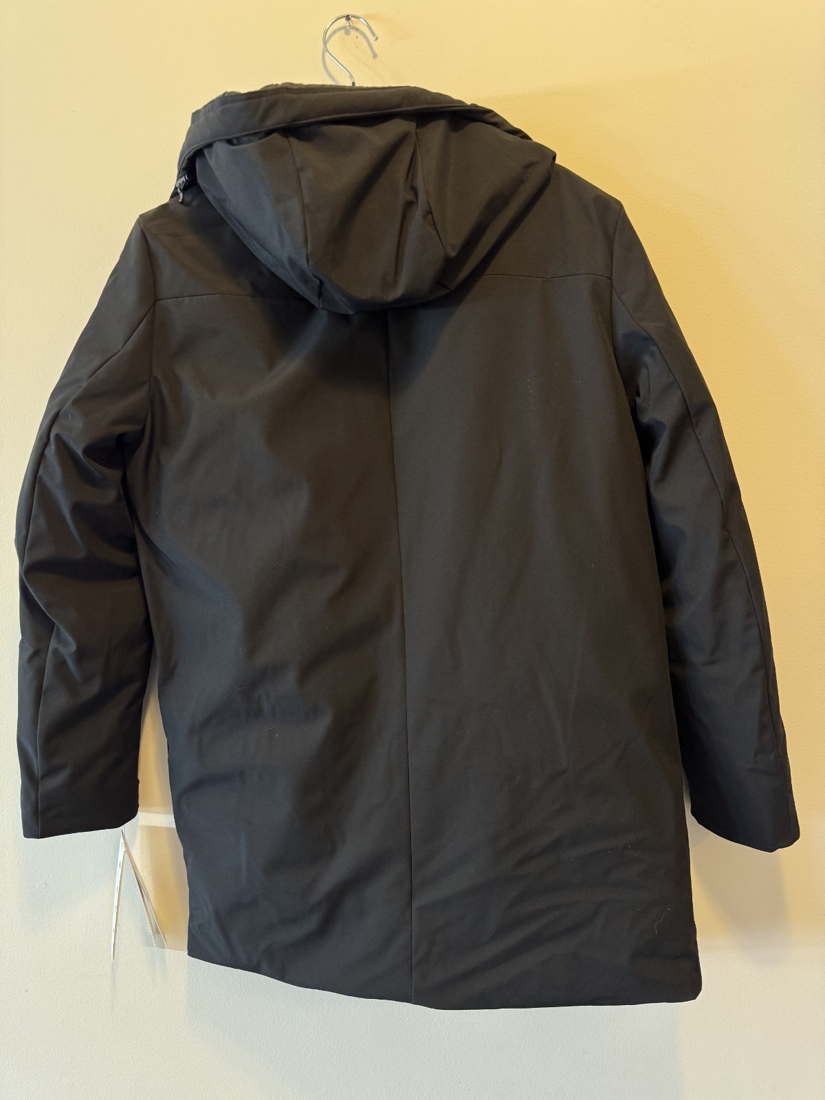 Calvin Klein Men's Long Puffer Sorona Aura Hooded Coat. Size S. NEW image 2