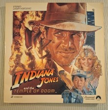 Indiana Jones And The Temple Of Doom Laserdisc Extended Play Paramount 1986