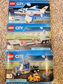 Retired Lego Set 60079 Lego City: Training Jet Transporter W/Box & Instructions
