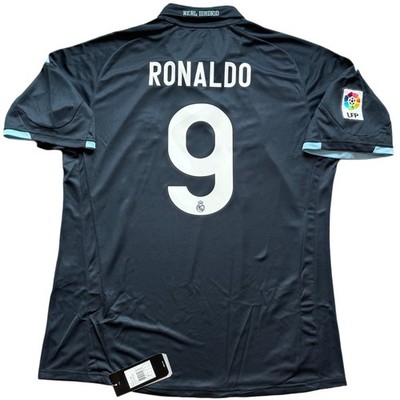 2009/10 Real Madrid Away Jersey #9 Ronaldo XL adidas Soccer La